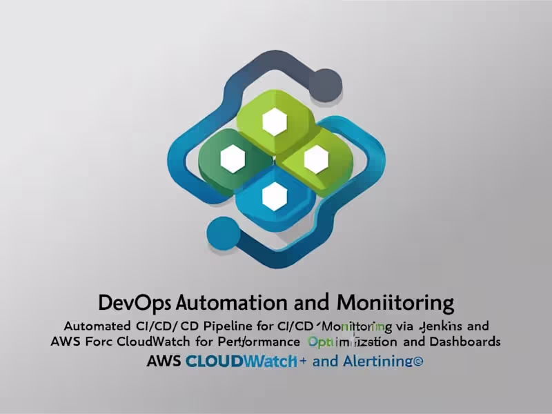 Cover image for DevOps Automation and Monitoring