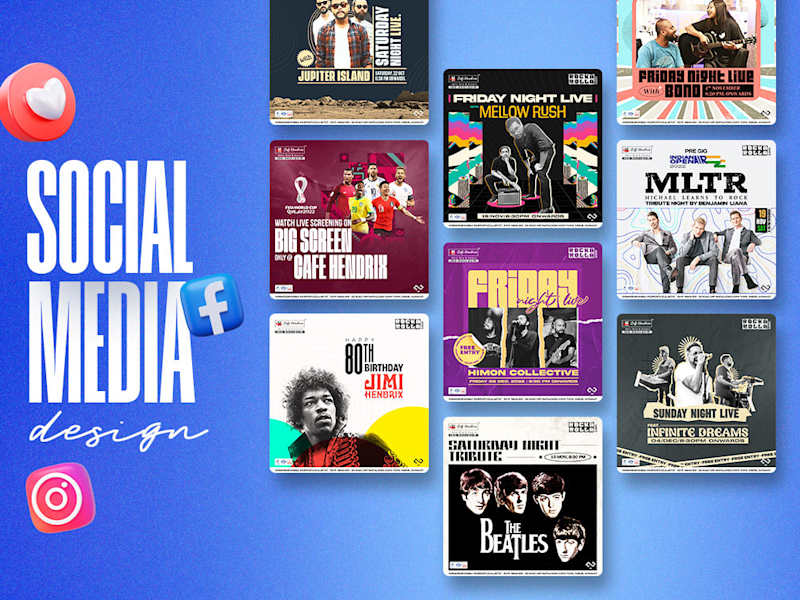 Cover image for Social Media Hero Design Package