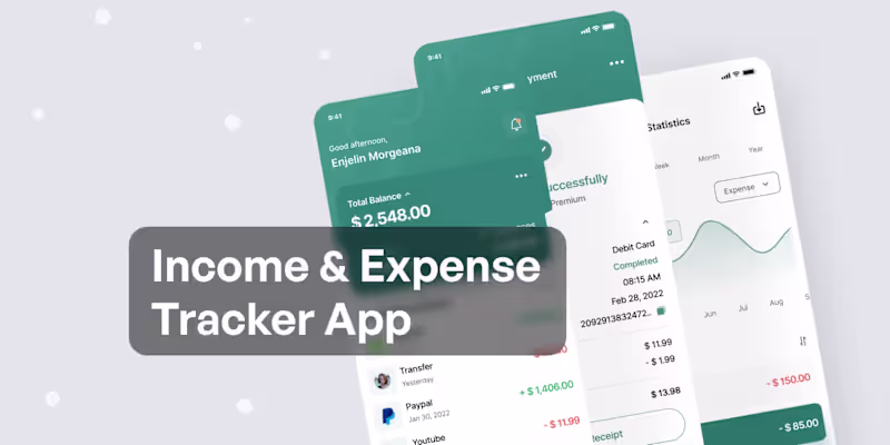 Cover image for Mono App | Income & Expense Tracker App | React Native