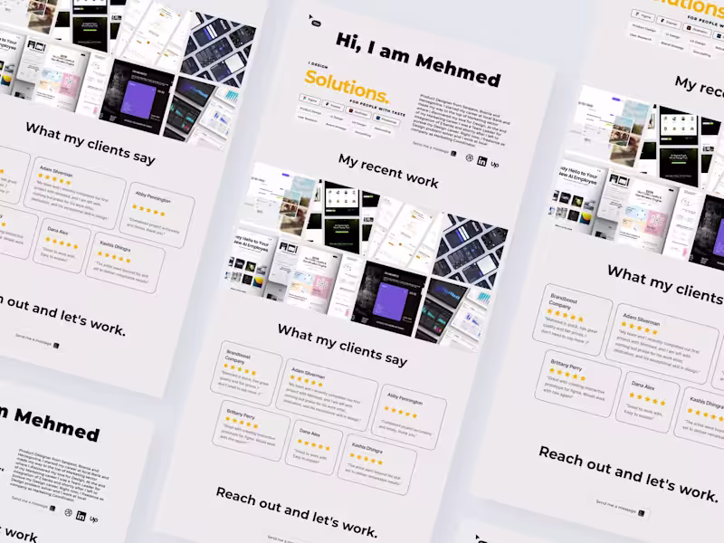 Cover image for Framer Website (Design + Development)