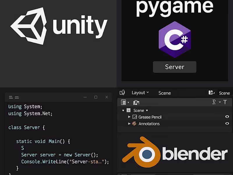 Cover image for Game Development using cutting edge tech.