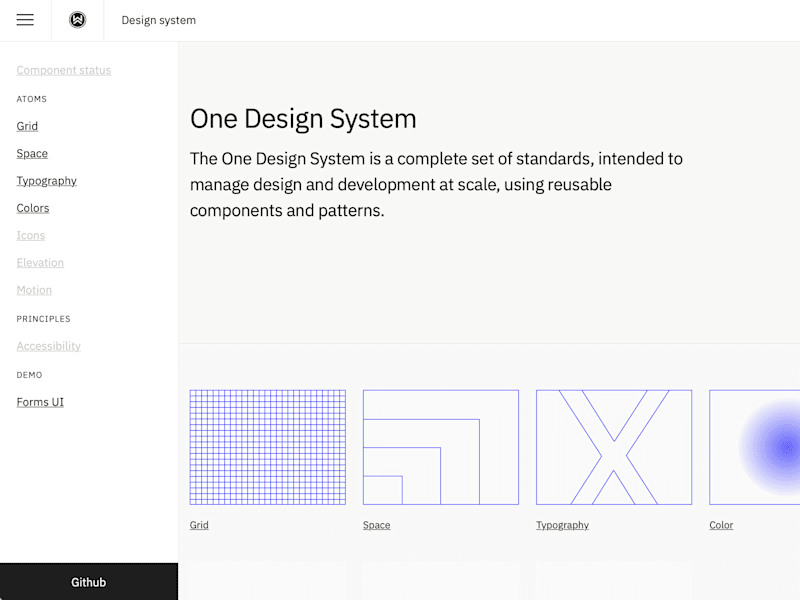 Cover image for Design System for One World GTM