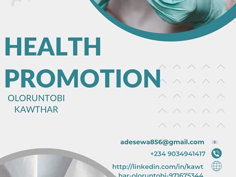 Cover image for Health Promotion 