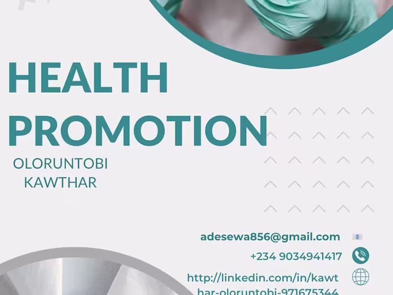 Cover image for Health Promotion 