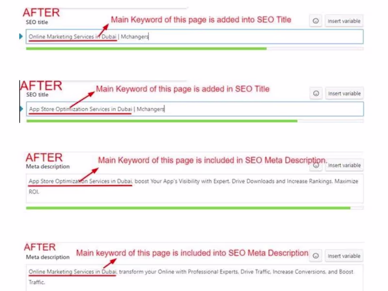 Cover image for On-Page SEO Optimization for Online Marketing Services in Dubai