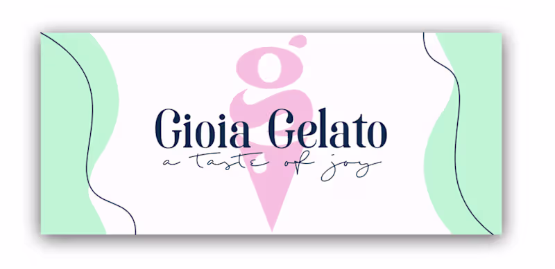 Cover image for DESIGN // Gioia Gelato: a local ice cream parlor
