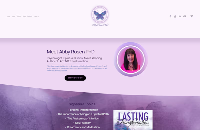 Cover image for Abby Rosen PhD