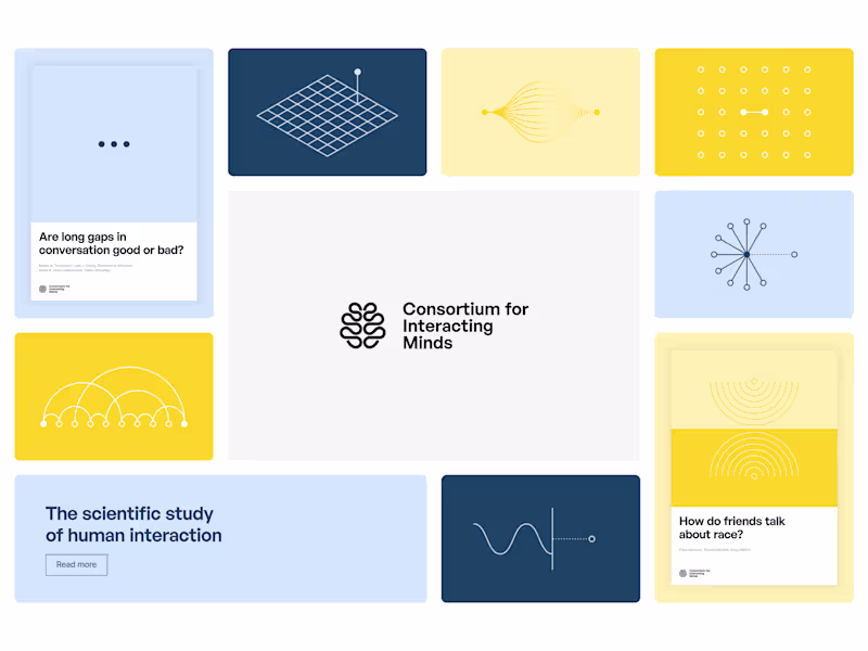Cover image for Consortium for Interacting Minds - Brand & Website