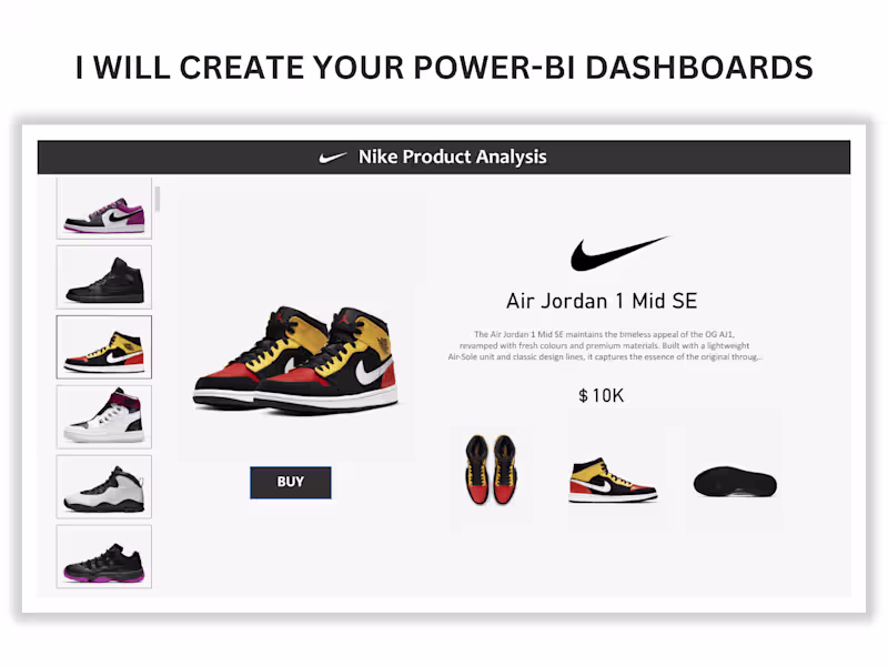 Cover image for Nike Product Analysis