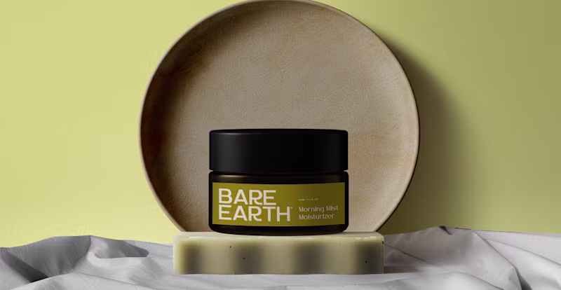 Cover image for Bare Earth | Skincare Branding & Packaging