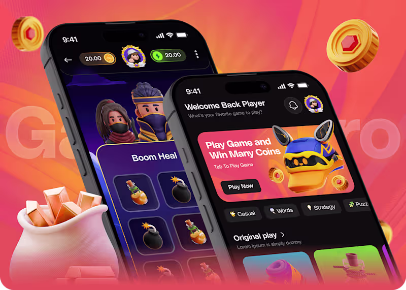 Cover image for Futuristic Play-to-Earn Mobile Gaming Platform