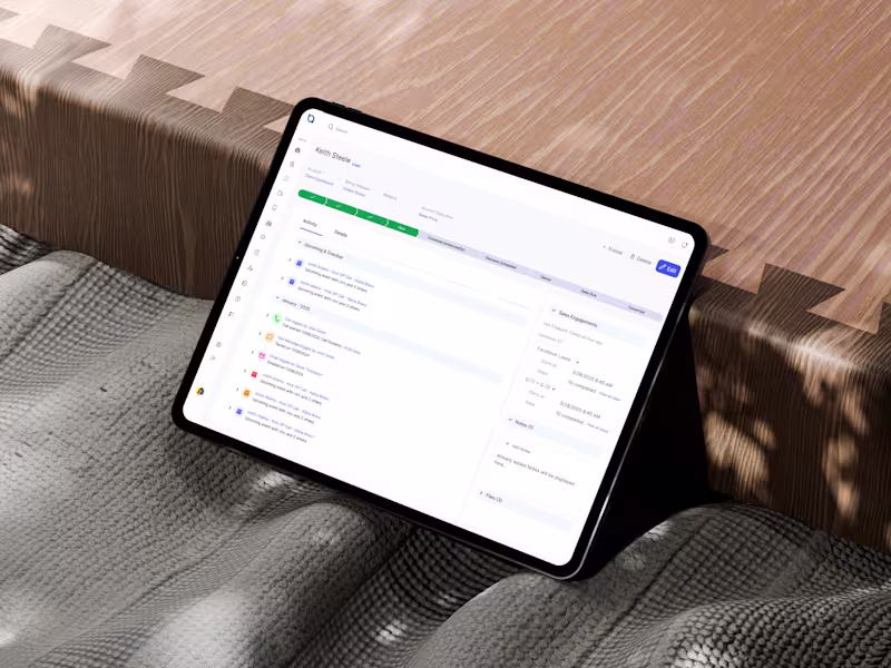 Cover image for Internal Dashboard Design
