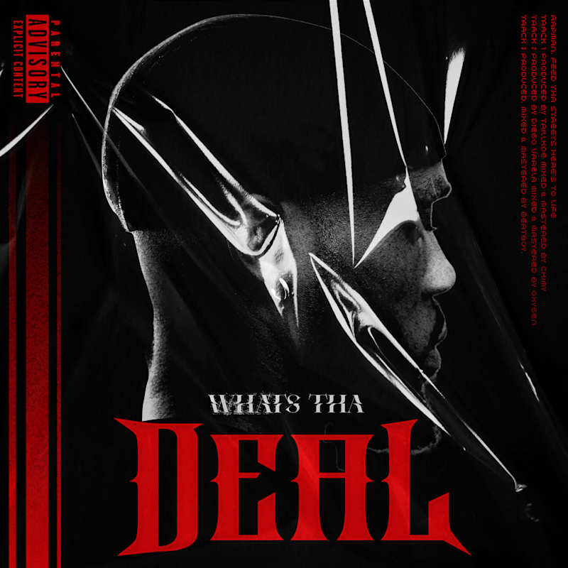 Cover image for Whats Tha Deal Album art & branding (2025)