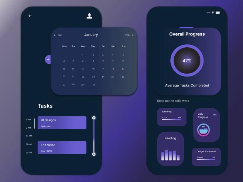 Cover image for Productivity App Concept