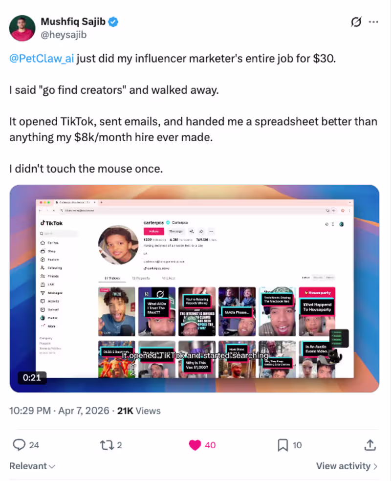 Cover image for Worked on a project with