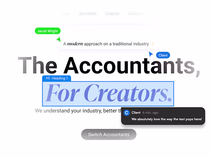 Cover image for Webflow Landing Page