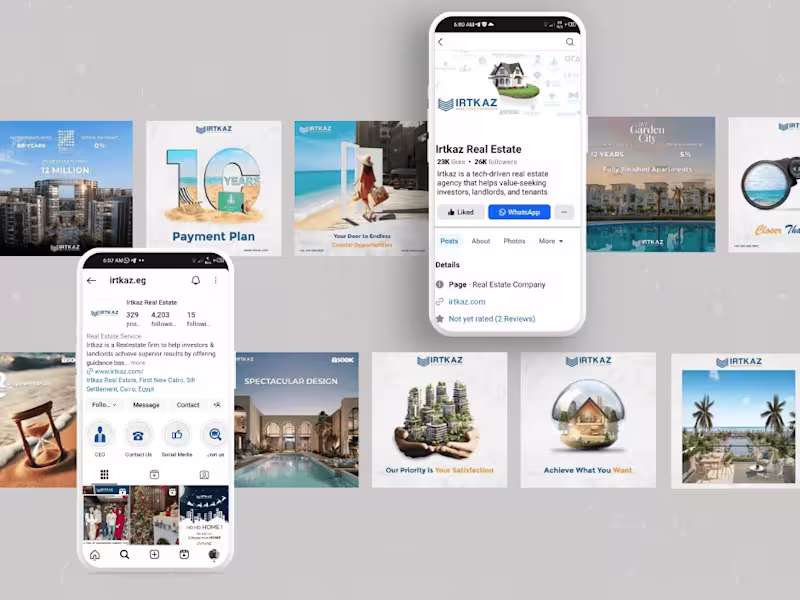 Cover image for Real Estate Marketing for an Agency