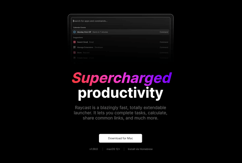 Cover image for Recreating Raycast on Webstudio