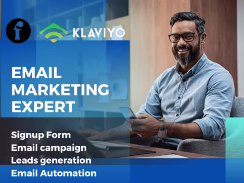 Cover image for Klaviyo email marketing for online store and ecommerce 