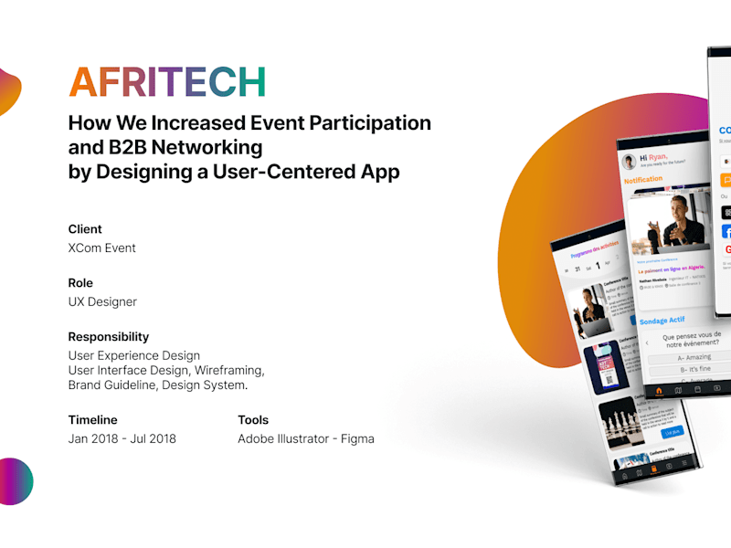 Cover image for Afritech - Brand guideline & Mobile App