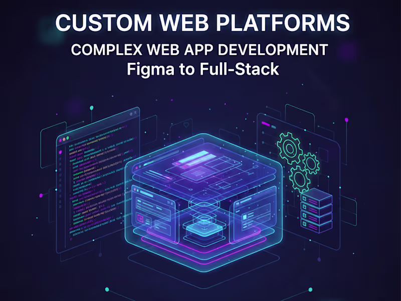 Cover image for Complex & Custom Website Development