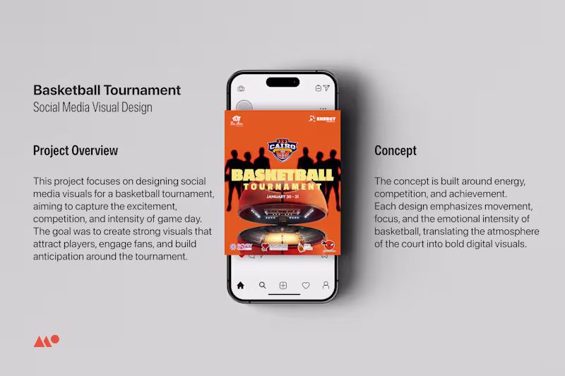 Cover image for Basketball Tournament Social Media Visuals