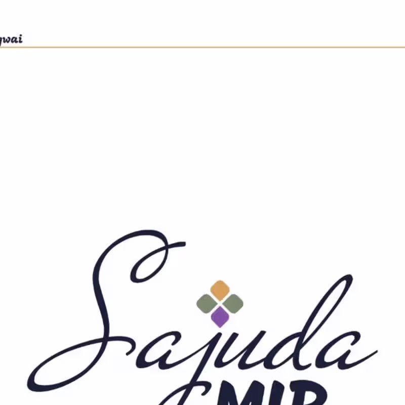 Cover image for Sajuda MIB Official Logo Design