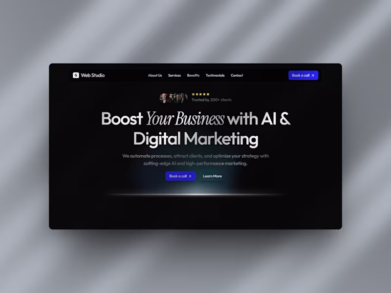 Cover image for Web Studio — Agency & Studio Template