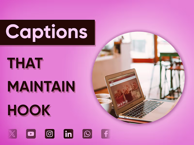 Cover image for Stop the Scroll: Captions That Spark Engagement, and Convert!