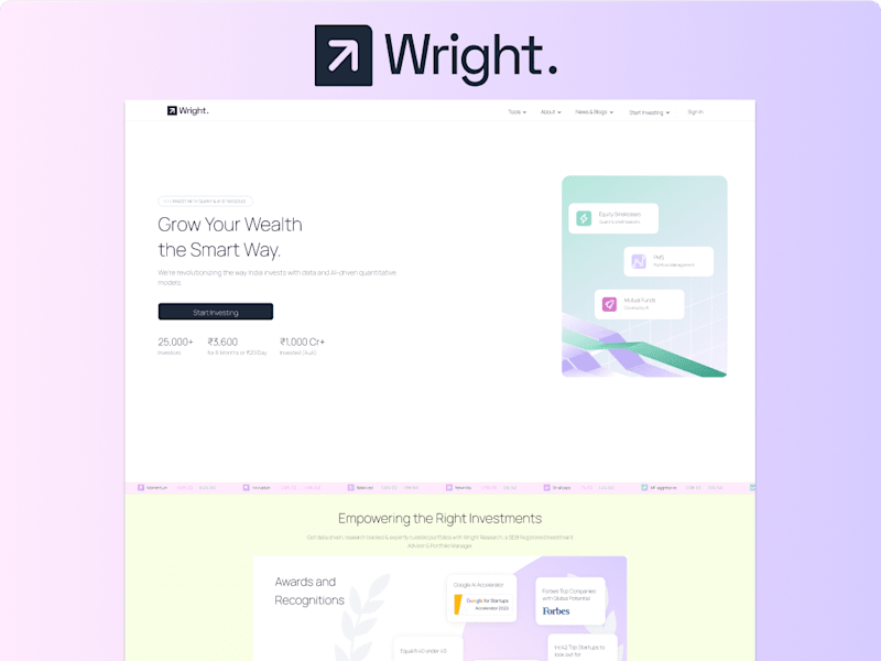 Cover image for Portfolio Management Services Website