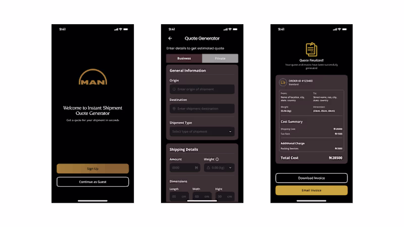Cover image for Quote Calculator