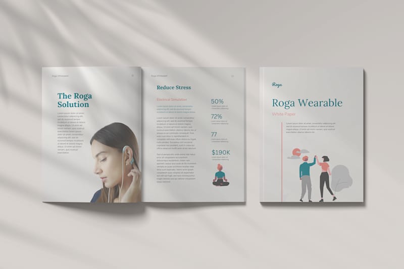 Cover image for Whitepaper Document Template and Conference Poster Design 