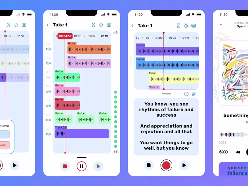 Cover image for Mobile digital audio workstation