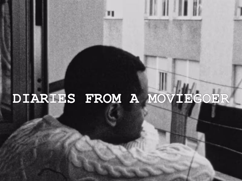 Cover image for Diaries from a Moviegoer - Short Film