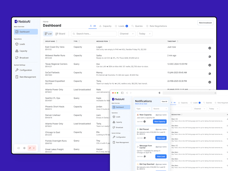 Cover image for Neblo AI - Automate Load Creation