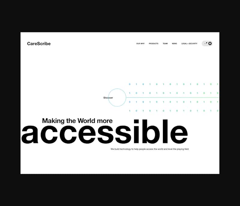Cover image for Carescribe Ltd. — Timeless Corporate Website
