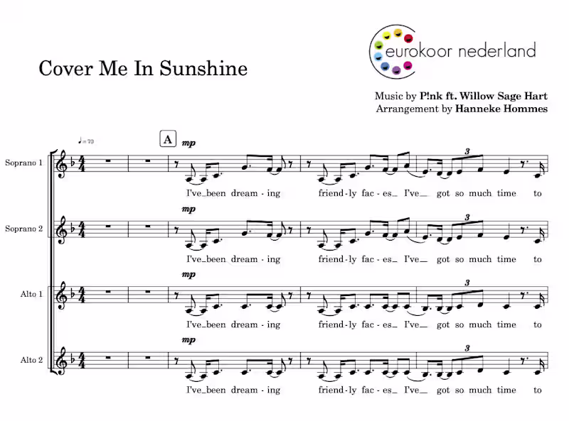Cover image for Choir arrangements