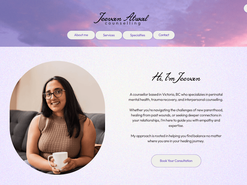 Cover image for Jeevan Atwal Counselling | Design & Branding 