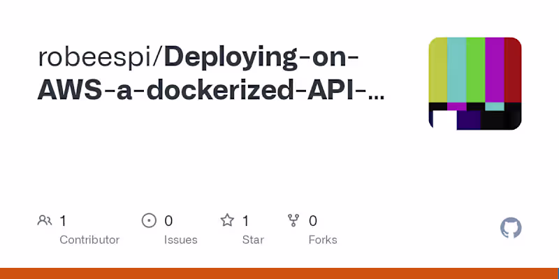 Cover image for Dockerized API for Financial News Sentiment Prediction