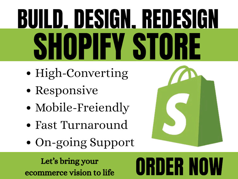 Cover image for Custom shopify store design that converts visitors into buyers
