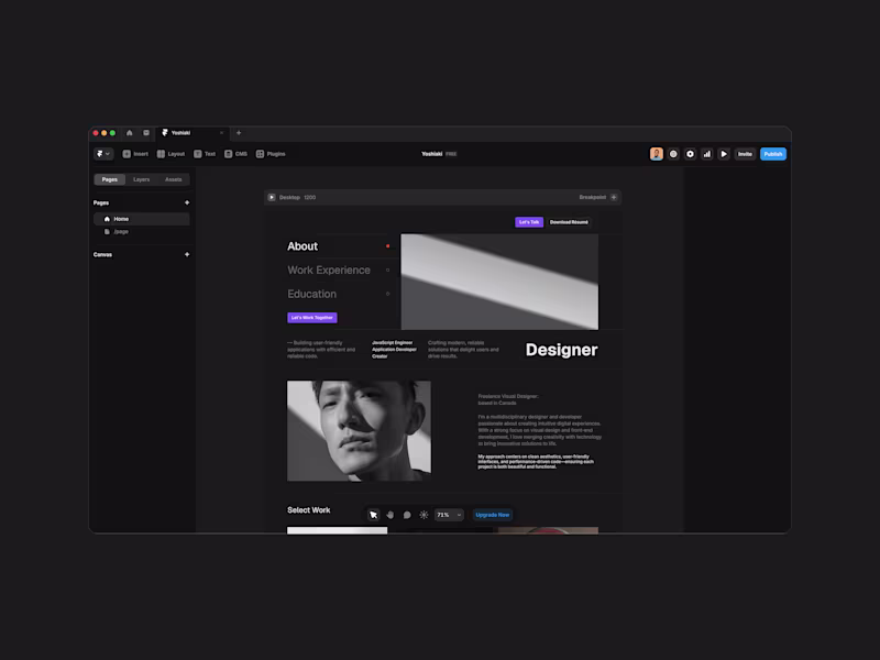 Cover image for Framer Template Adjustment and Optimization
