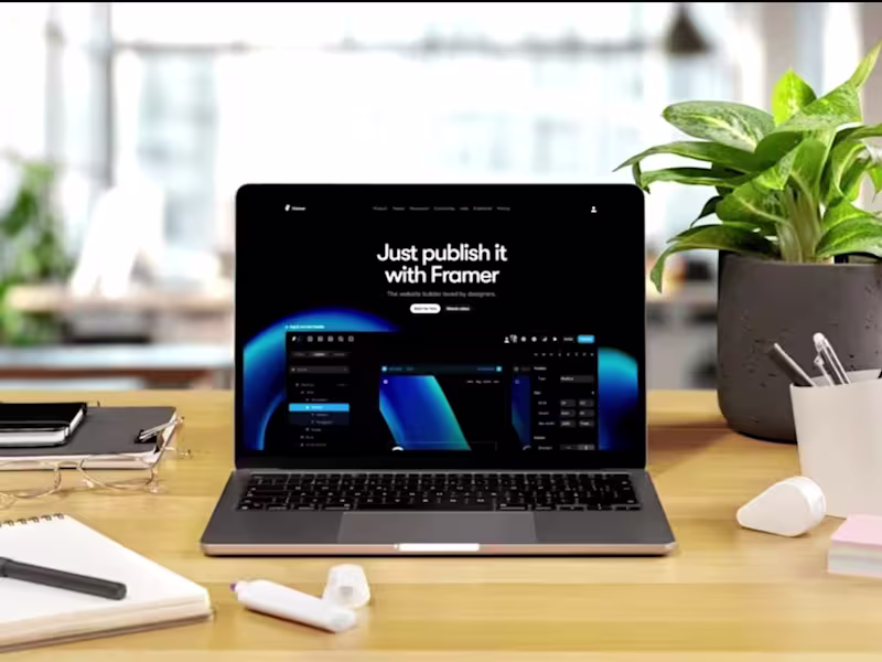 Cover image for Framer Landing Page Design & Build