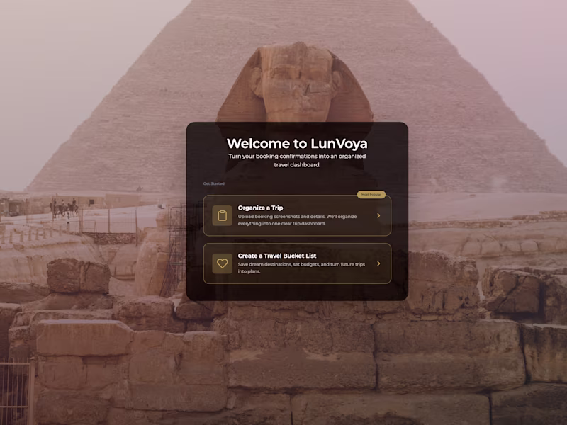 Cover image for LunVoya Travel Platform Development