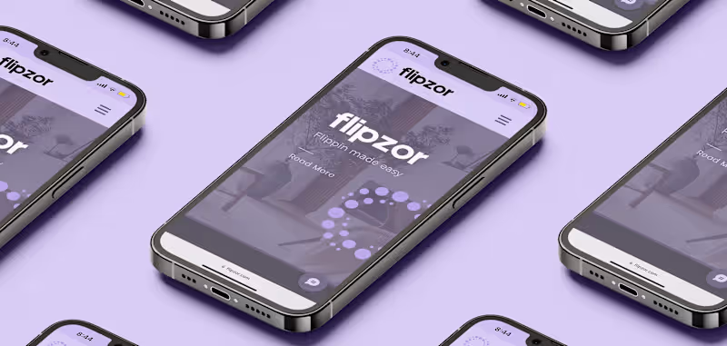 Cover image for Flipzor Website and Brand Development