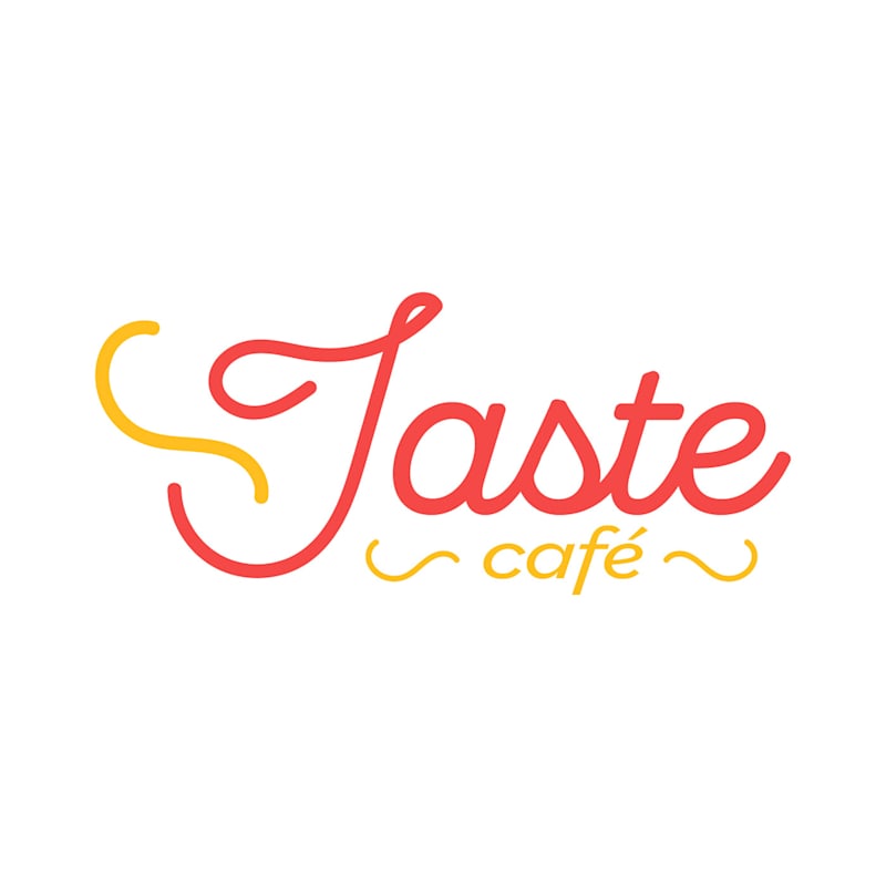Cover image for Taste Cafe - logo design and Branding project :: Behance