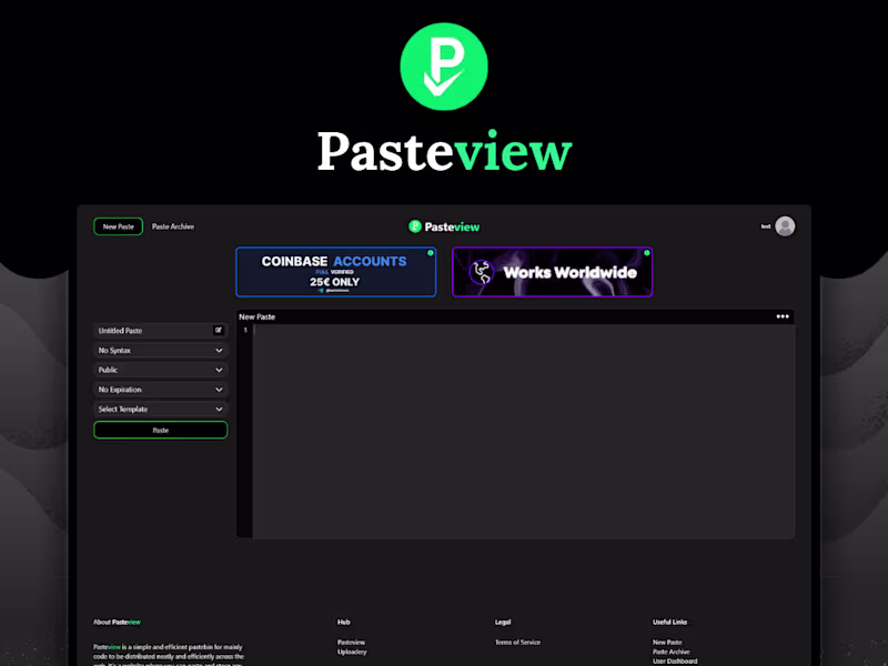 Cover image for MERN Stack Development | Pastebin
