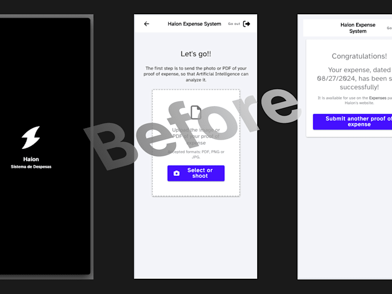 Cover image for Haion.AI Expense App Redesign