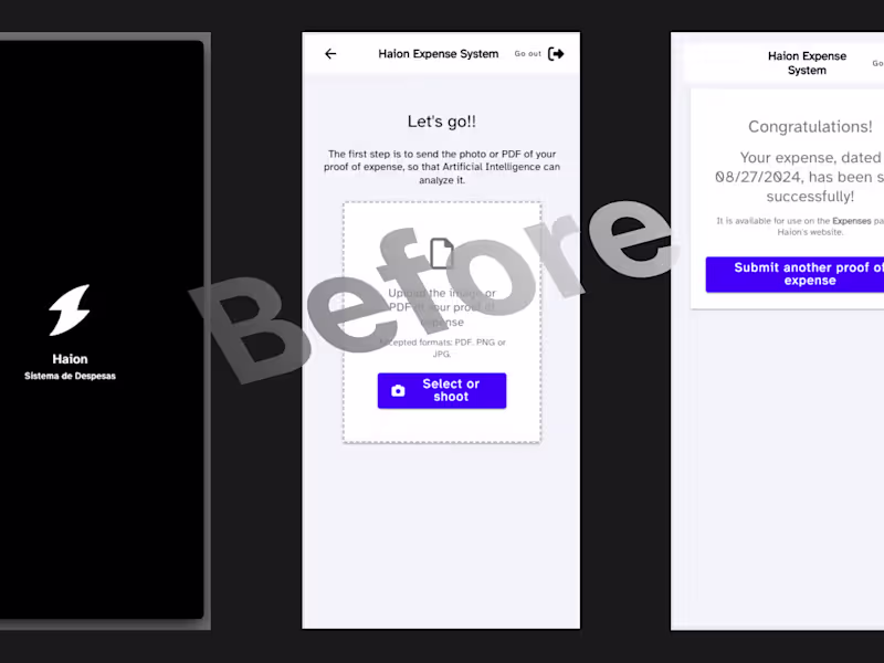 Cover image for Haion.AI Expense App Redesign