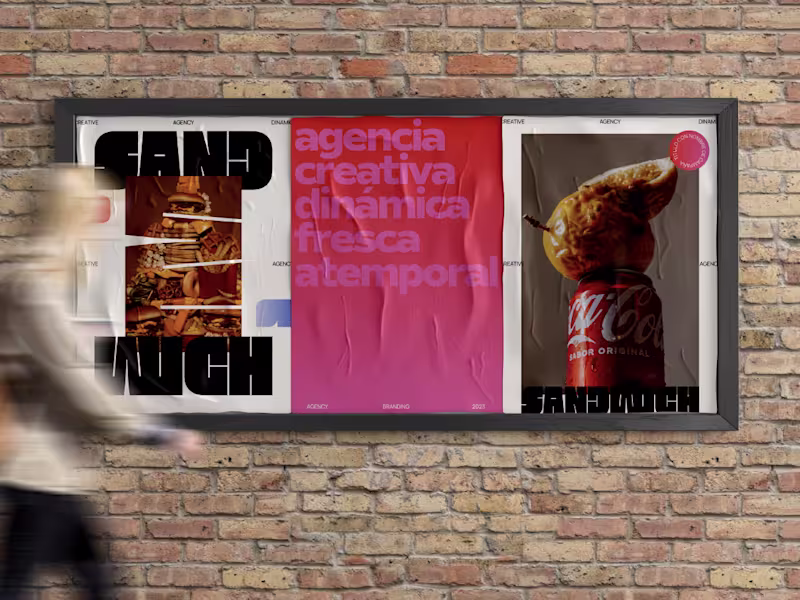 Cover image for Modular Branding for Advertising Agency | Sandwich