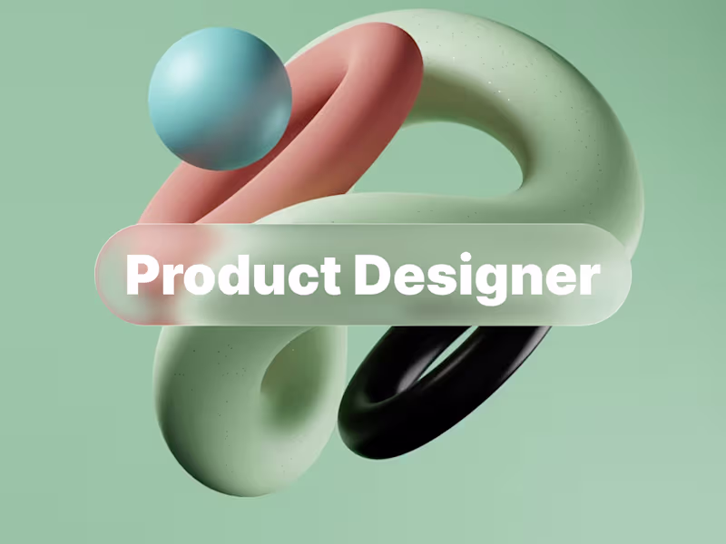 Cover image for Product Designer